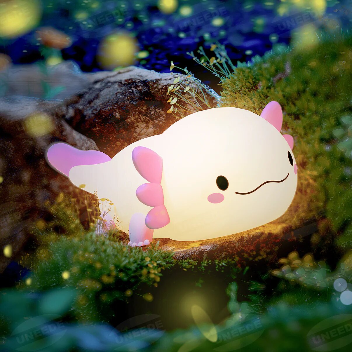 Veilleuse Axolotl